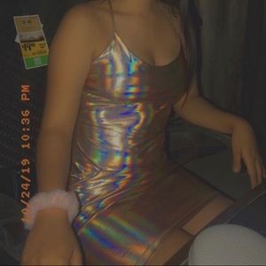 Shiny dress